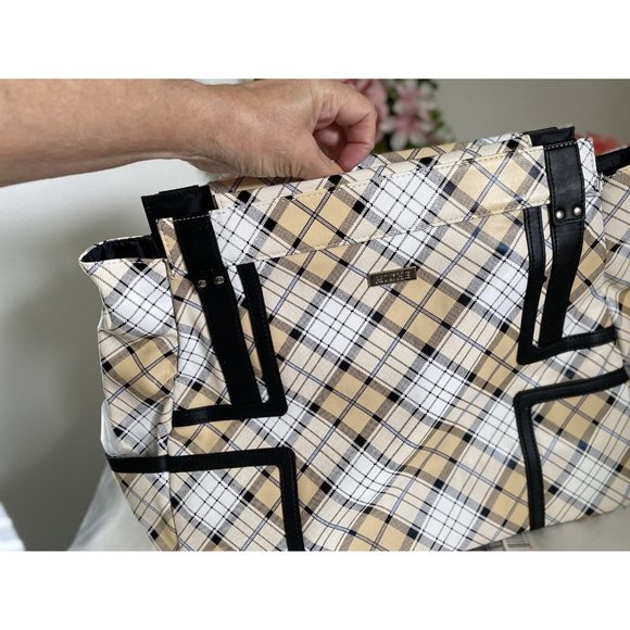 Miche Prima Big Bag Shell Only Robin Plaid Print Faux Leather Retired New in Bag - Picture 10 of 11
